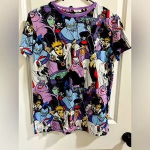 Disney villains Cakeworthy tee